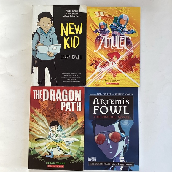 4 kids graphic novels books - Picture 1 of 5